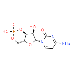 ChemSpider 2D Image | Cytidine 3',5'-cyclic monophosphate | C9H12N3O7P