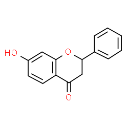 ChemSpider 2D Image | 7-Hydroxyflavanone | C15H12O3