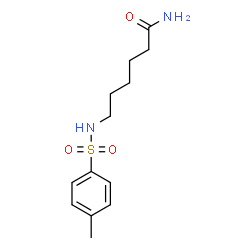 ChemSpider 2D Image | 6-{[(4-Methylphenyl)sulfonyl]amino}hexanamide | C13H20N2O3S