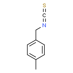 ChemSpider 2D Image | 1-(Isothiocyanatomethyl)-4-methylbenzene | C9H9NS