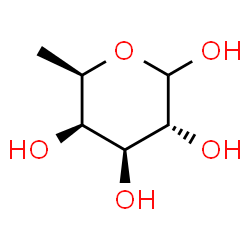 ChemSpider 2D Image | D-fucopyranose | C6H12O5