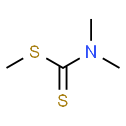 ChemSpider 2D Image | methyl dimethyldithiocarbamate | C4H9NS2
