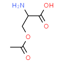 ChemSpider 2D Image | O-Acetyl-DL-serine | C5H9NO4