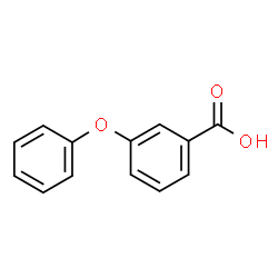 ChemSpider 2D Image | 3-Phenoxybenzoic acid | C13H10O3