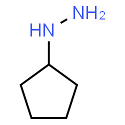 ChemSpider 2D Image | Cyclopentylhydrazine | C5H12N2
