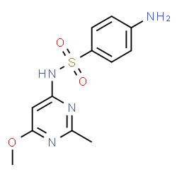 ChemSpider 2D Image | sulfametomidine | C12H14N4O3S
