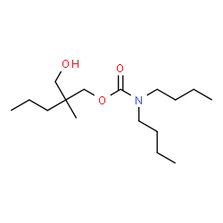 ChemSpider 2D Image | 2-(Hydroxymethyl)-2-methylpentyl dibutylcarbamate | C16H33NO3