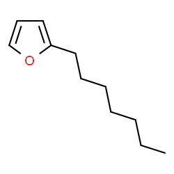ChemSpider 2D Image | 2-Heptylfuran | C11H18O
