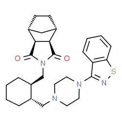 ChemSpider 2D Image | lurasidone | C28H36N4O2S