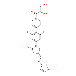 ChemSpider 2D Image | Posizolid | C21H21F2N3O7