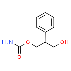 ChemSpider 2D Image | 3-Hydroxy-2-phenylpropyl carbamate | C10H13NO3