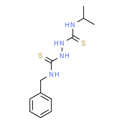 ChemSpider 2D Image | N-Benzyl-N'-isopropyl-1,2-hydrazinedicarbothioamide | C12H18N4S2