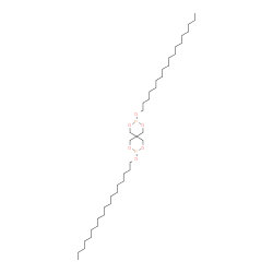 ChemSpider 2D Image | 3,9-Bis(octadecyloxy)-2,4,8,10-tetraoxa-3,9-diphosphaspiro[5.5]undecane | C41H82O6P2