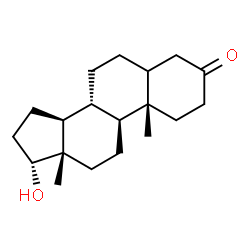 ChemSpider 2D Image | (17alpha)-17-Hydroxyandrostan-3-one | C19H30O2