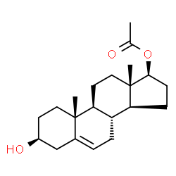 ChemSpider 2D Image | Androstenediol 17beta-acetate | C21H32O3