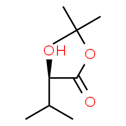 ChemSpider 2D Image | tert-Butyl (R)-2-hydroxy-3-methylbutyrate | C9H18O3