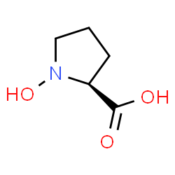 ChemSpider 2D Image | N-Hydroxy-L-proline | C5H9NO3