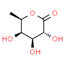 ChemSpider 2D Image | 6-deoxy-D-galactono-1,5-lactone | C6H10O5