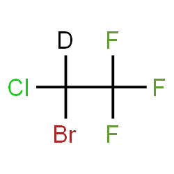ChemSpider 2D Image | Halothane-d | C2DBrClF3