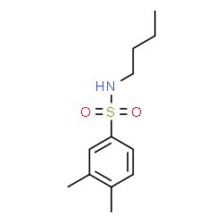 ChemSpider 2D Image | N-Butyl-3,4-dimethylbenzenesulfonamide | C12H19NO2S