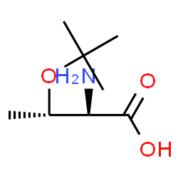 ChemSpider 2D Image | H-D-Thr(tBu)-OH | C8H17NO3