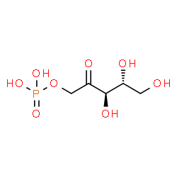 ChemSpider 2D Image | D-ribulose 1-phosphate | C5H11O8P