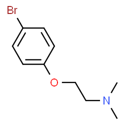 ChemSpider 2D Image | 2-(4-Bromophenoxy)-N,N-dimethylethanamine | C10H14BrNO