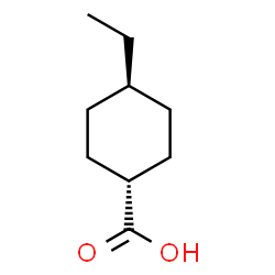 ChemSpider 2D Image | trans-4-Ethylcyclohexanecarboxylic acid | C9H16O2