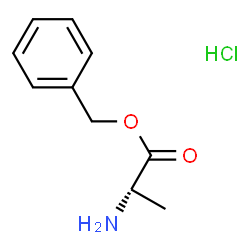 ChemSpider 2D Image | Benzyl alaninate hydrochloride (1:1) | C10H14ClNO2