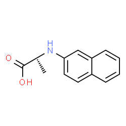 ChemSpider 2D Image | L-2-Naphthylalanine | C13H13NO2