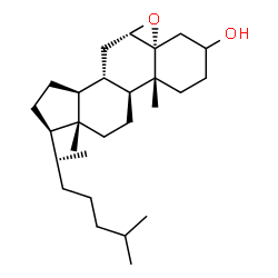 ChemSpider 2D Image | (5alpha,6alpha)-5,6-Epoxycholestan-3-ol | C27H46O2