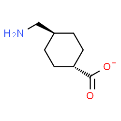 ChemSpider 2D Image | trans-4-(Aminomethyl)cyclohexanecarboxylate | C8H14NO2