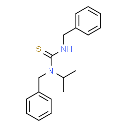 ChemSpider 2D Image | 1,3-Dibenzyl-1-isopropylthiourea | C18H22N2S