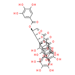 ChemSpider 2D Image | Pentagalloylglucose | C41H32O26
