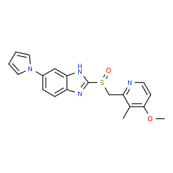 ChemSpider 2D Image | Ilaprazole | C19H18N4O2S