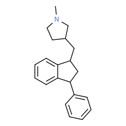 ChemSpider 2D Image | pyrophendane | C21H25N