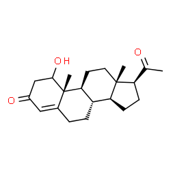 ChemSpider 2D Image | 20a-Hydroxyprogesterone | C21H30O3