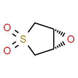 ChemSpider 2D Image | (1R,5S)-6-Oxa-3-thiabicyclo[3.1.0]hexane 3,3-dioxide | C4H6O3S
