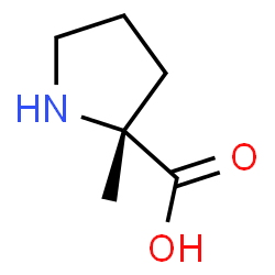 ChemSpider 2D Image | H-α-ME-D-PRO-OH | C6H11NO2