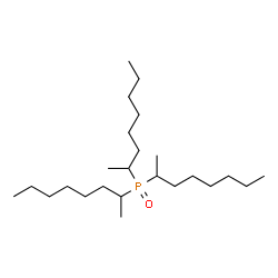 ChemSpider 2D Image | Tri-2-octanylphosphine oxide | C24H51OP