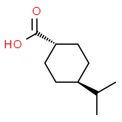 ChemSpider 2D Image | Isopropyl-cyclohexanecarboxylic acid | C10H18O2