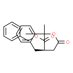 ChemSpider 2D Image | 1-BENZYL 4-TERT-BUTYL (2R)-2-BENZYLBUTANEDIOATE | C22H26O4