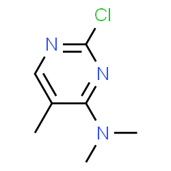 ChemSpider 2D Image | 2-Chloro-N,N,5-trimethyl-4-pyrimidinamine | C7H10ClN3
