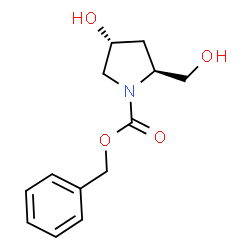 ChemSpider 2D Image | z-trans-4-Hydroxy-L-prolinol | C13H17NO4