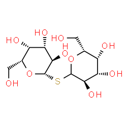 ChemSpider 2D Image | Galactopyranosyl 1-thio-beta-D-galactopyranoside | C12H22O10S