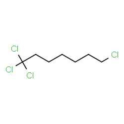 ChemSpider 2D Image | 1,1,1,7-Tetrachloroheptane | C7H12Cl4
