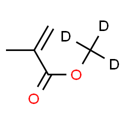 ChemSpider 2D Image | (~2~H_3_)Methyl methacrylate | C5H5D3O2