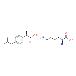 ChemSpider 2D Image | (-)-ibuprofen lysine | C19H32N2O4