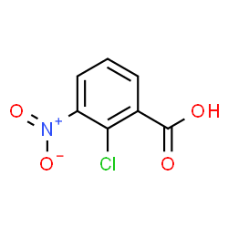 ChemSpider 2D Image | 2-Chloro-3-nitrobenzoic acid | C7H4ClNO4