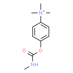 ChemSpider 2D Image | N,N,N-Trimethyl-4-[(methylcarbamoyl)oxy]anilinium | C11H17N2O2